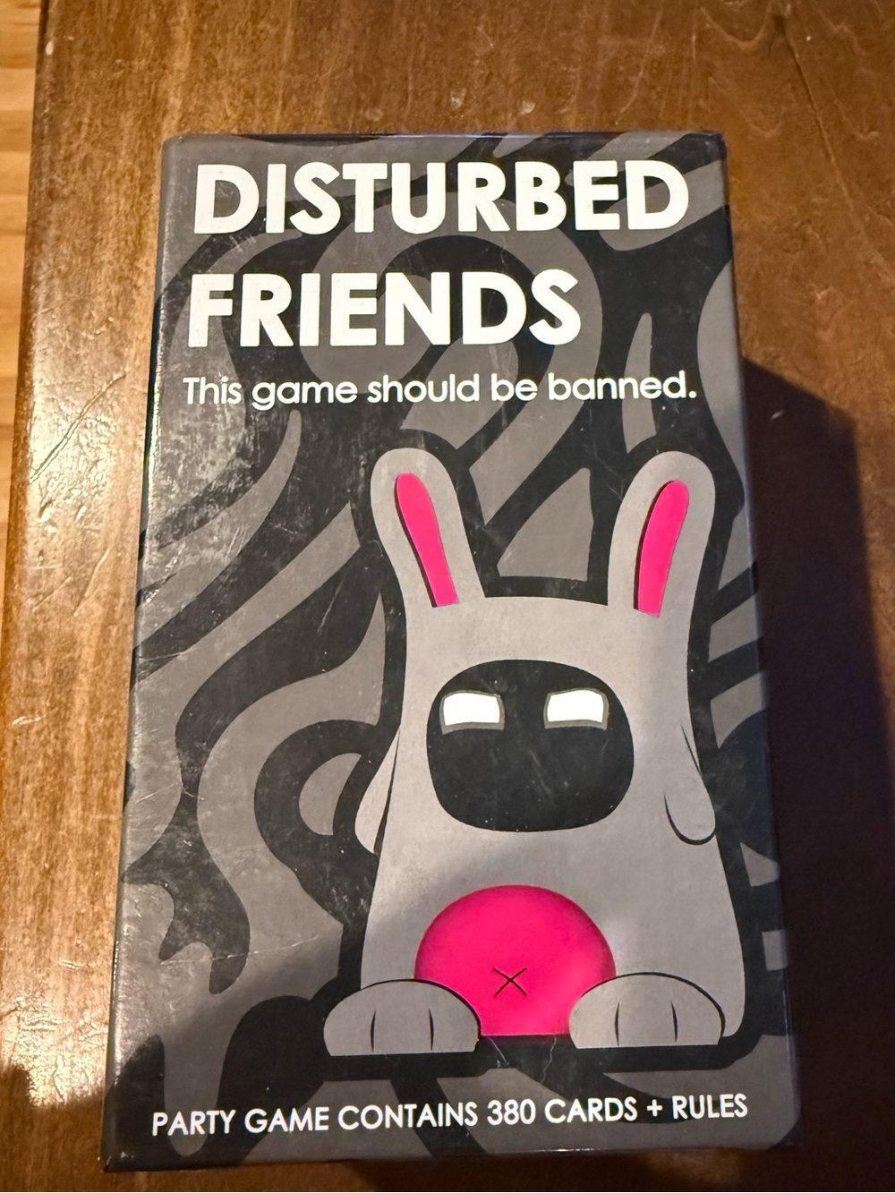 21+ Disturbed Friends Card Game; unopened. Never played.